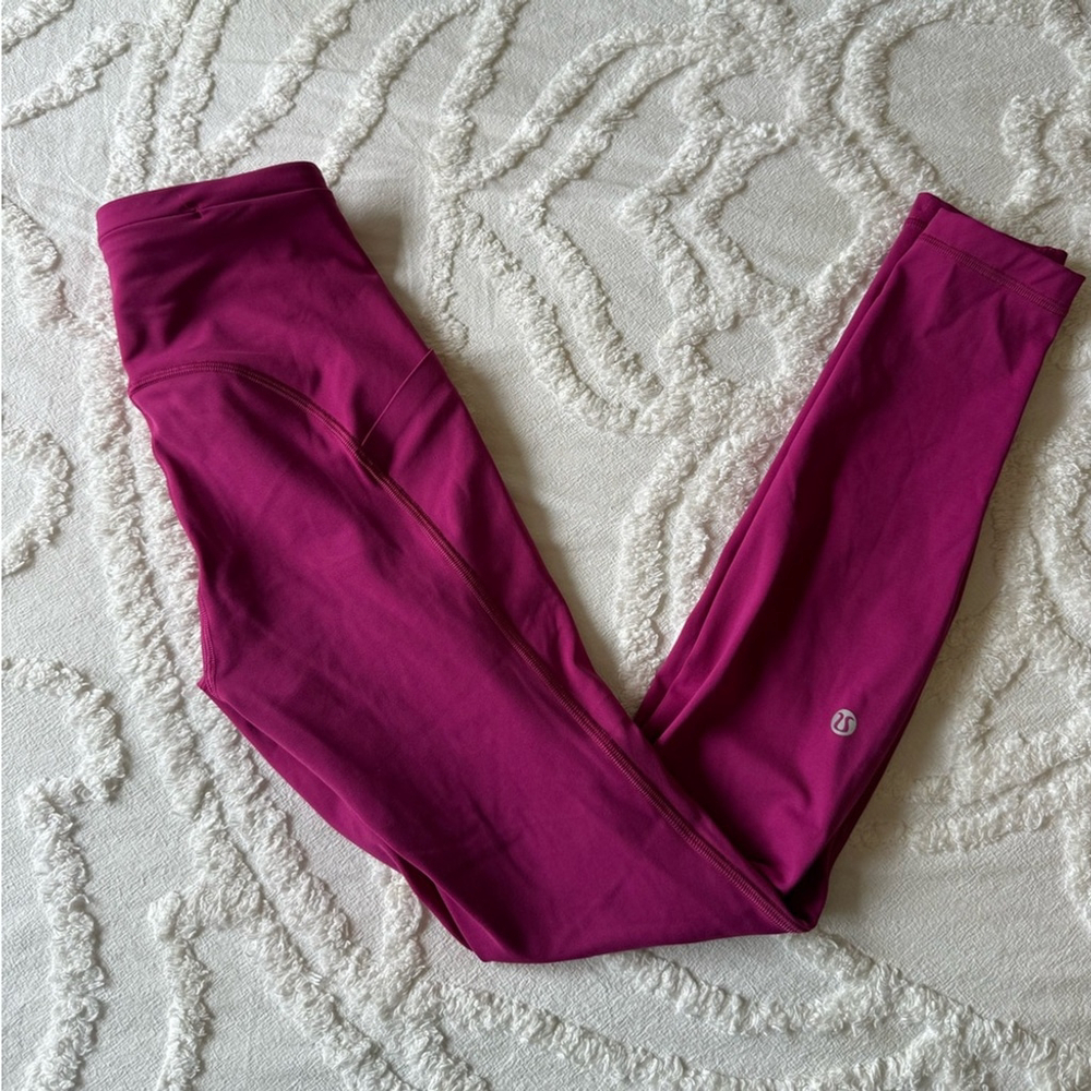 Lululemon Swift Speed High Rise Tight in Magenta - Picture 5 of 8